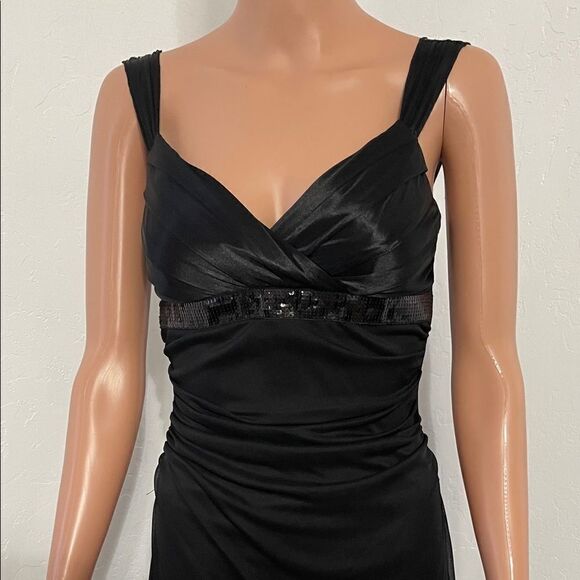 Ruby Rox Black Slip On Hi-Low Dress SMALL - Picture 3 of 8